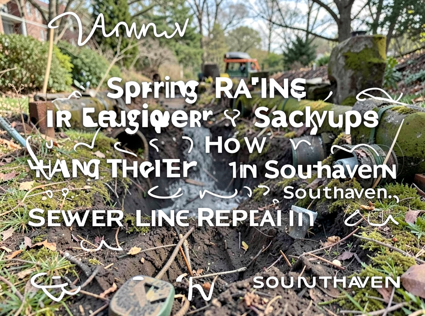 How Spring Rains Trigger Sewer Line Backups in Southaven