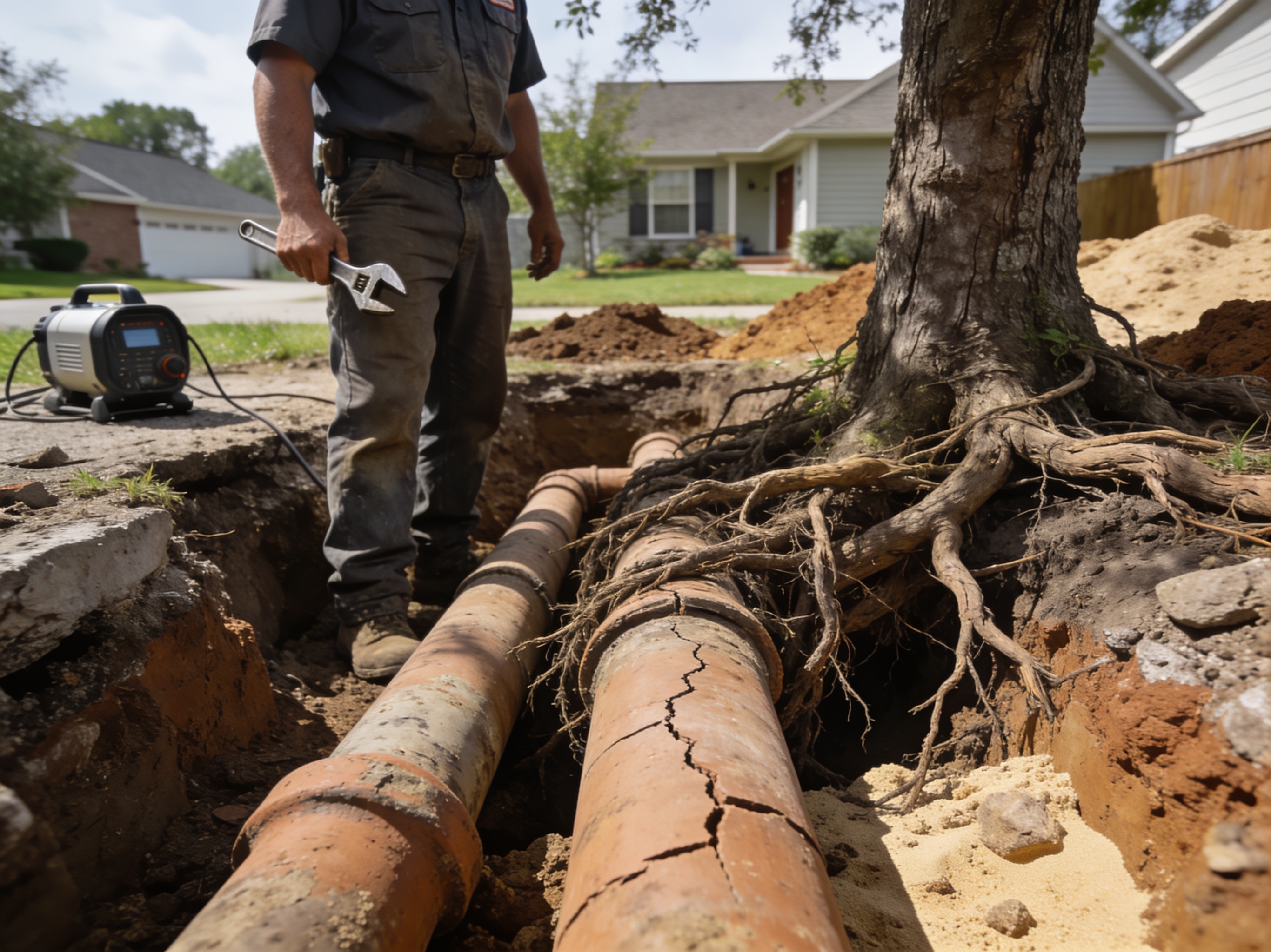 What Influences Sewer Line Repair Costs Around Southaven